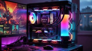 High-end gaming PC build with Ryzen 9 9950X3D2