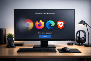 Chrome browser alternatives on a modern desktop setup