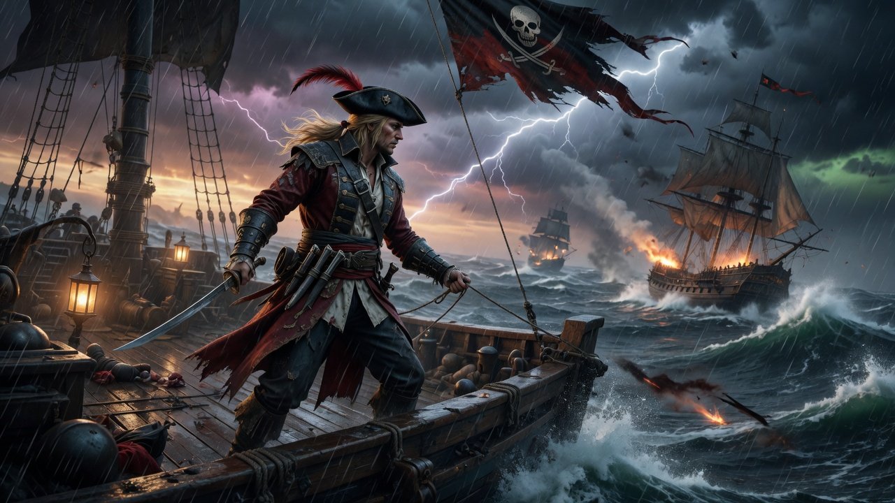 Edward Kenway concept art for Black Flag Resynced